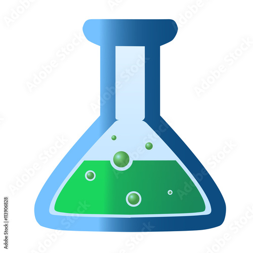 flat-bottomed conical flask
