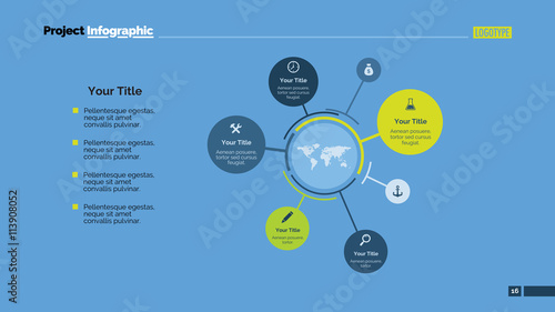 Mind Map Slide Template 1