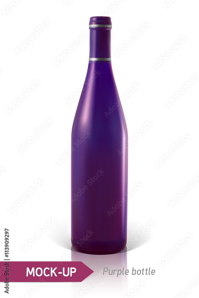 purple bottles of wine or cocktail purple bottles of wine or cocktail