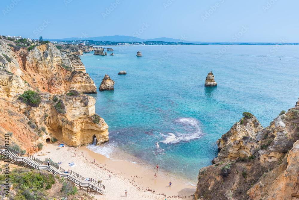 Praia do Camilo - paradise beach of Algarve, Portugal