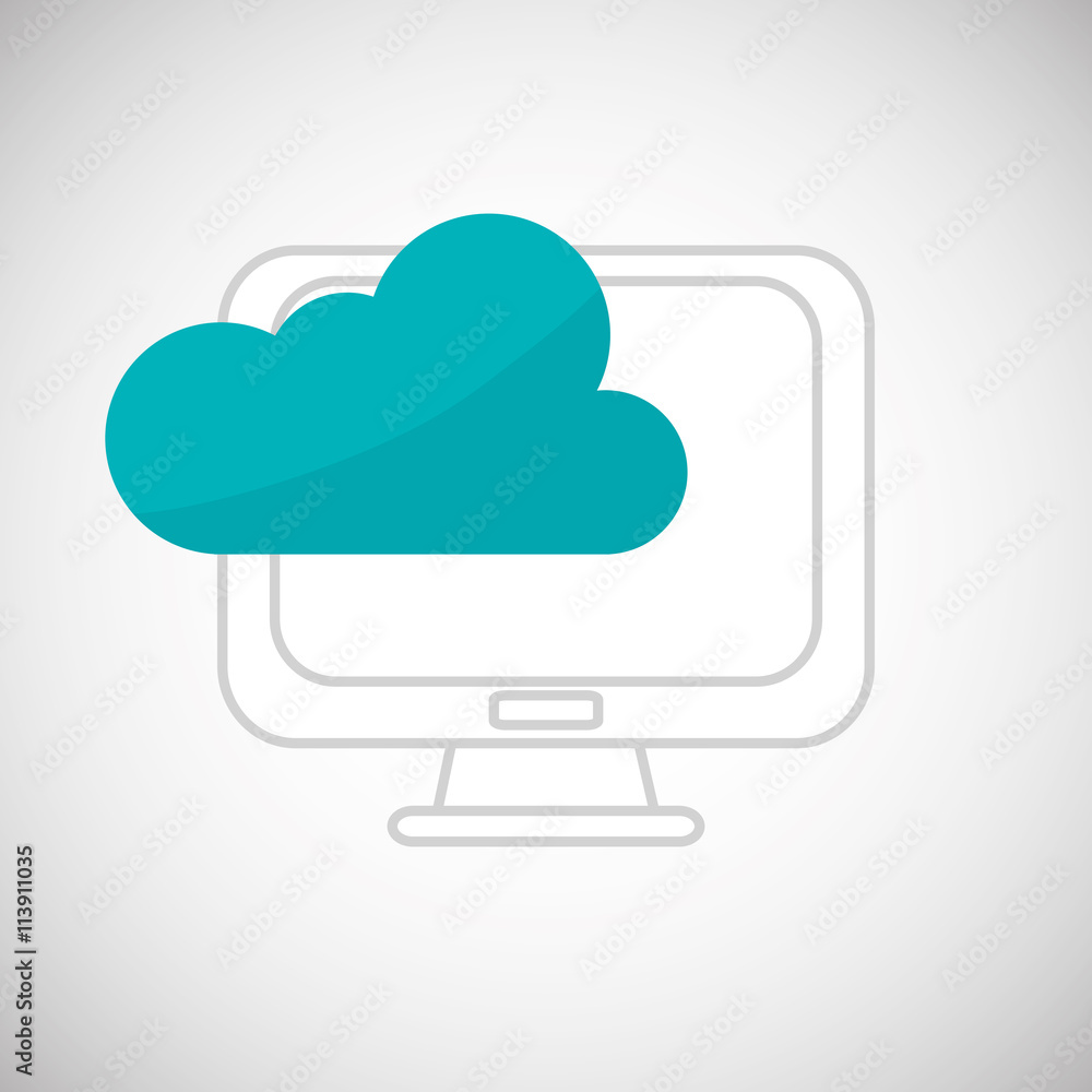 Communication design. Media icon. Flat illiustration, vector graphic Communication design. Media icon. Flat illiustration, vector graphic