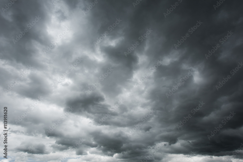 Dark storm cloud befor rainy, Black and high contrast cloud background Dark storm cloud befor rainy, Black and high contrast cloud background