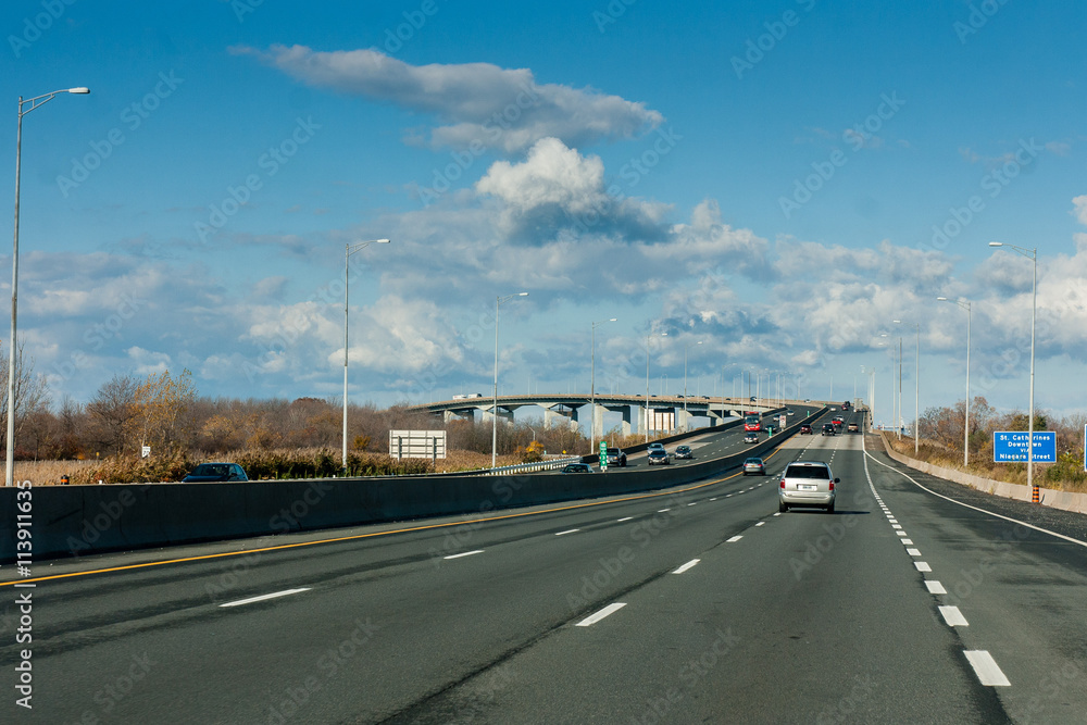 Naklejka premium Higway viaduct