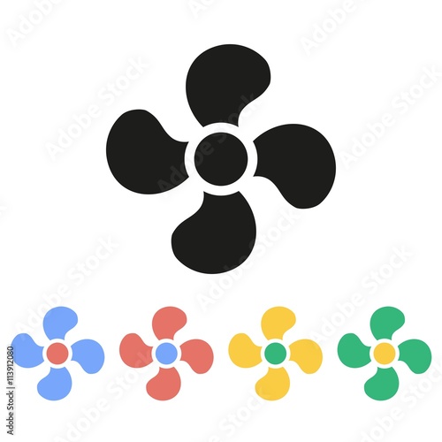 Fan - vector icon.