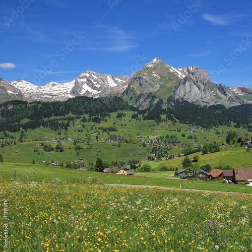 Springtime in the Toggenburg valley
