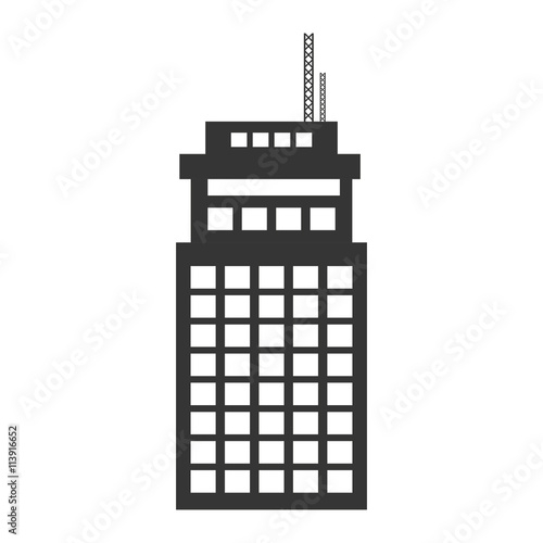 black tall building,vector graphic © Gstudio