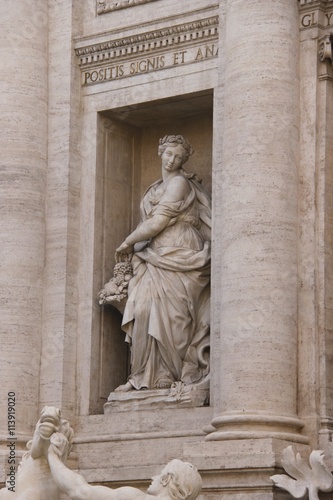 Fontaine de Trevi à Rome, Italie