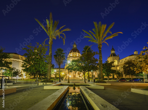 The beautiful Pasadena City Hall near Los Angeles, California © Kit Leong