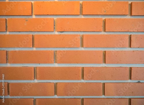 Art dimension brick wall interior with warm light 