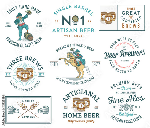 Beer Brewers Colored