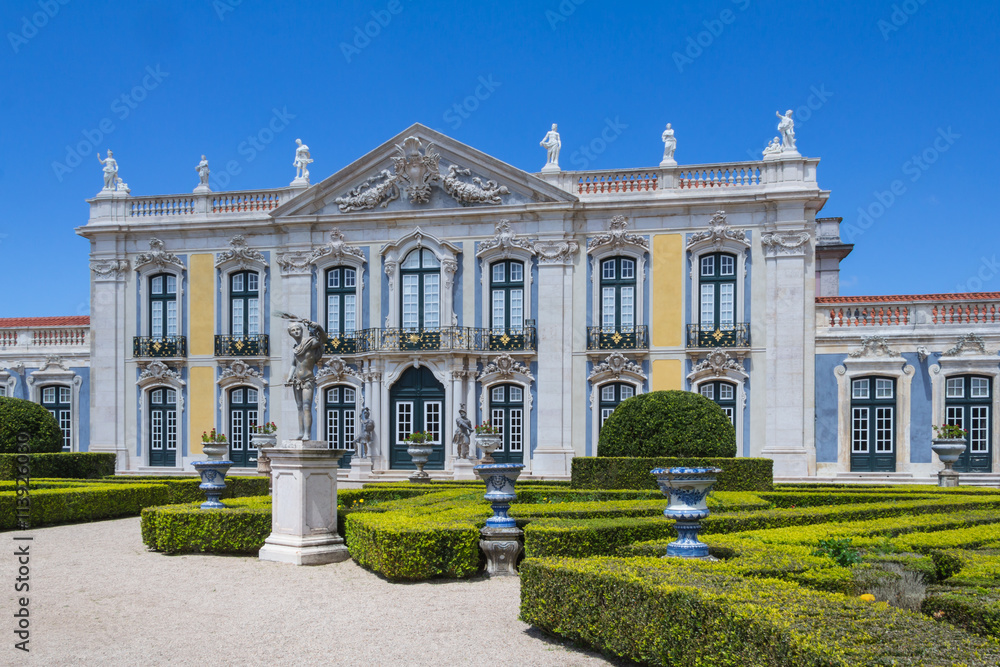 
View of the Queluz National Palace Portugal
