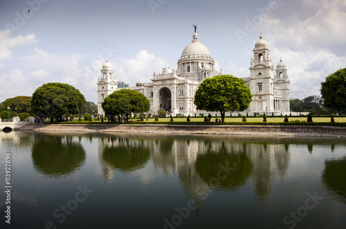 Victoria Memorial in Calcutta, India photo