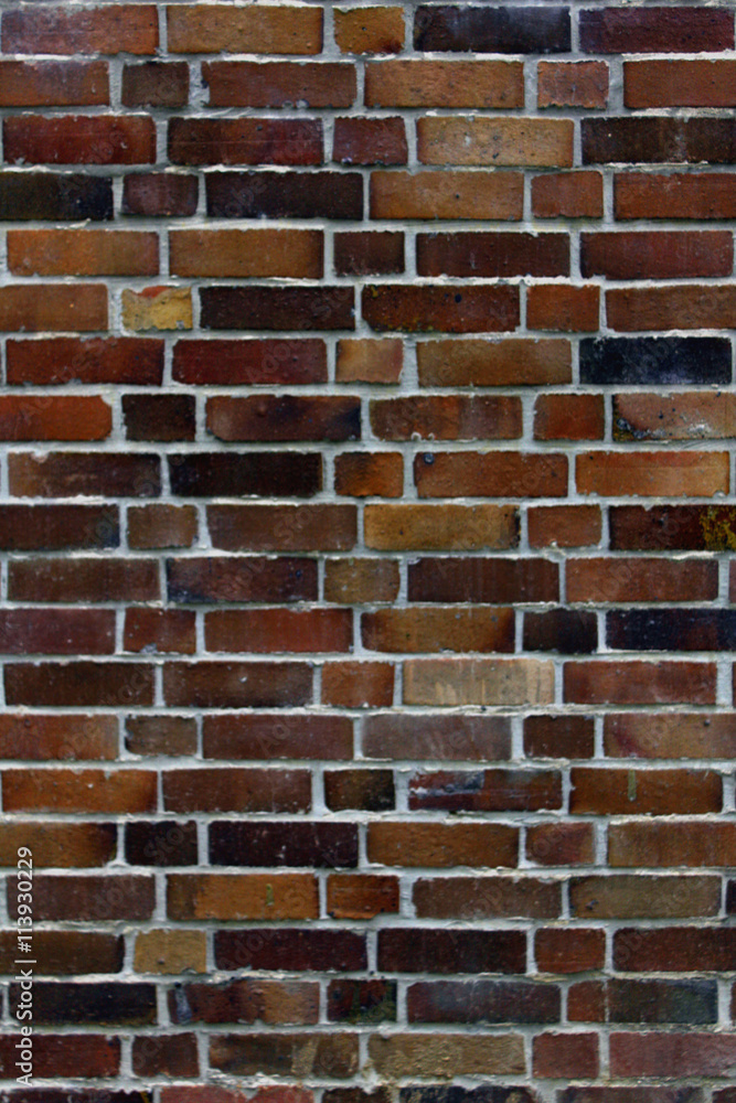 Fototapeta premium brick wall background aged vintage texture