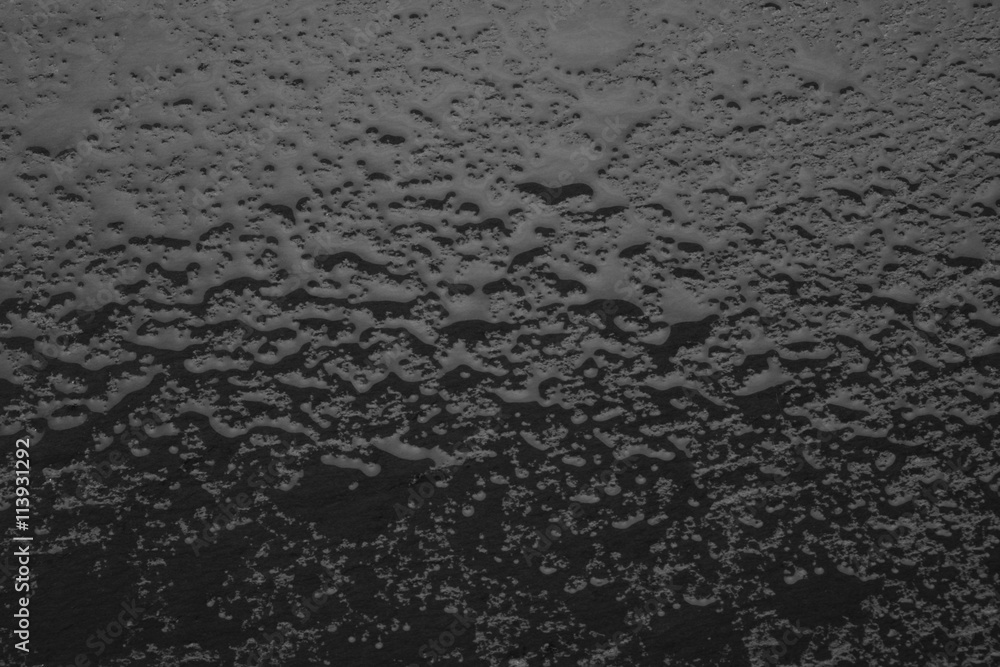 Water drop black background Water drop black background