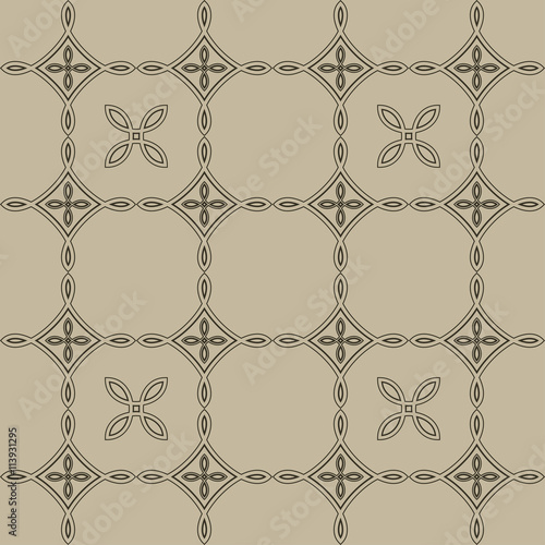 Beige seamless vector pattern. Repeating texture.