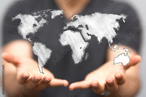 world scribble