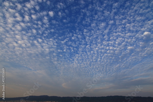 cirro-cumulus; mackerel sky