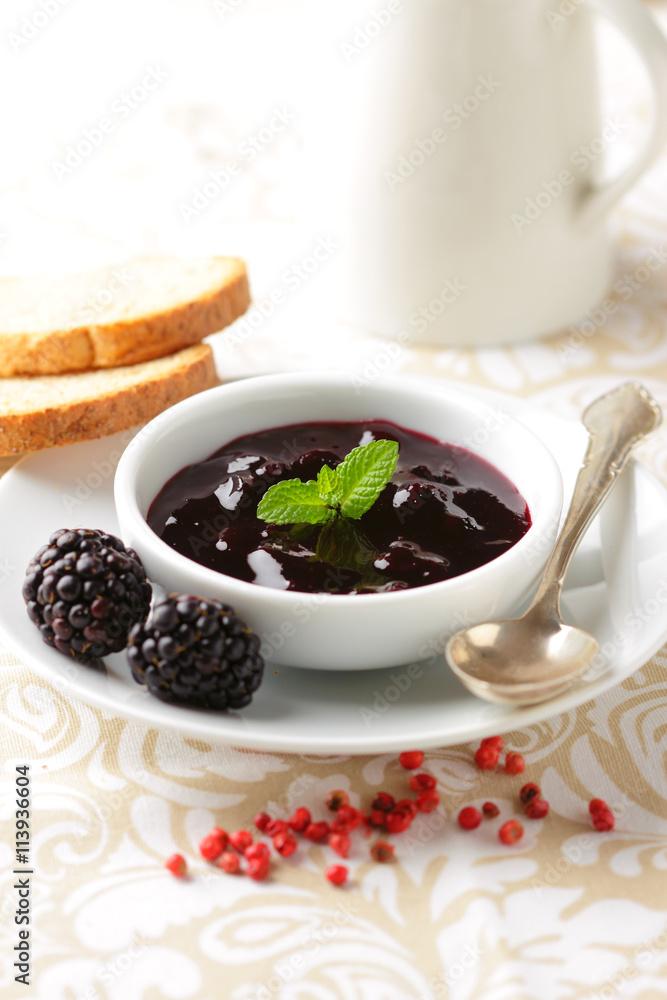 Blackberry jam Blackberry jam