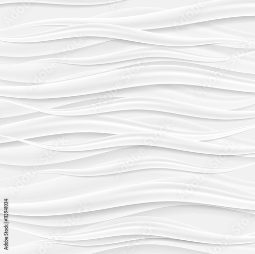 Absract grey waves vector background © saicle