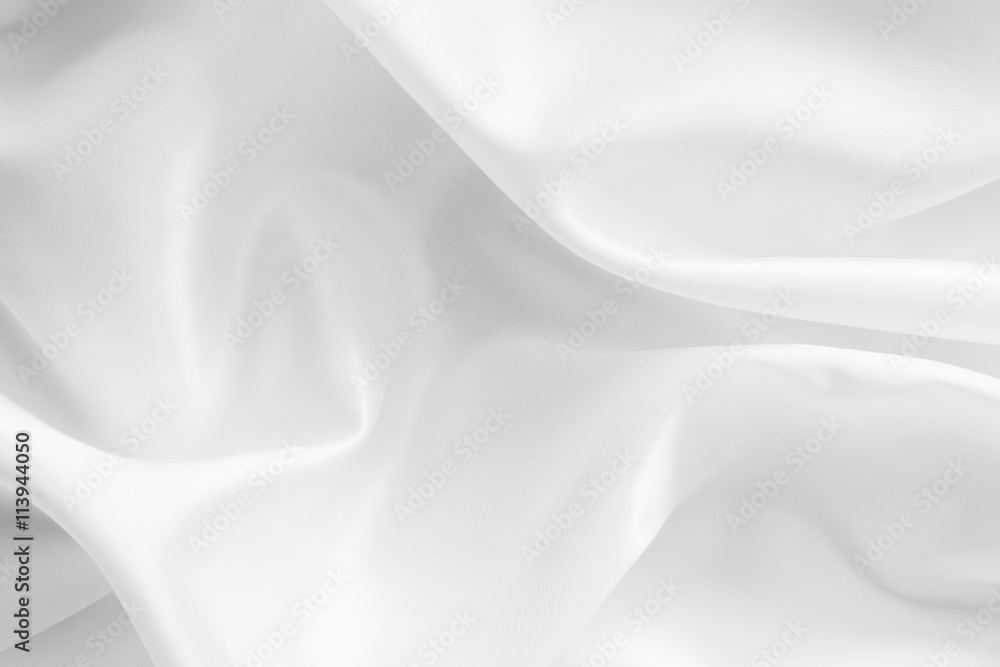 Obraz premium White satin background./White satin background 