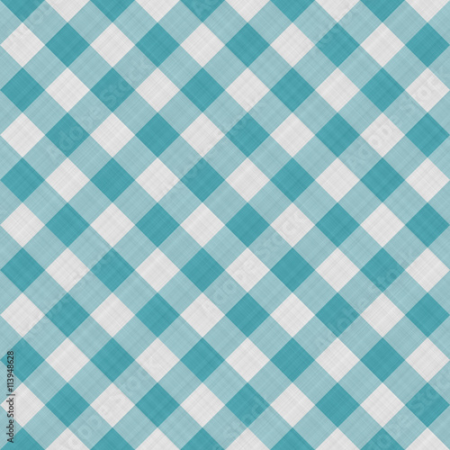 Seamless cyan and white striped texture