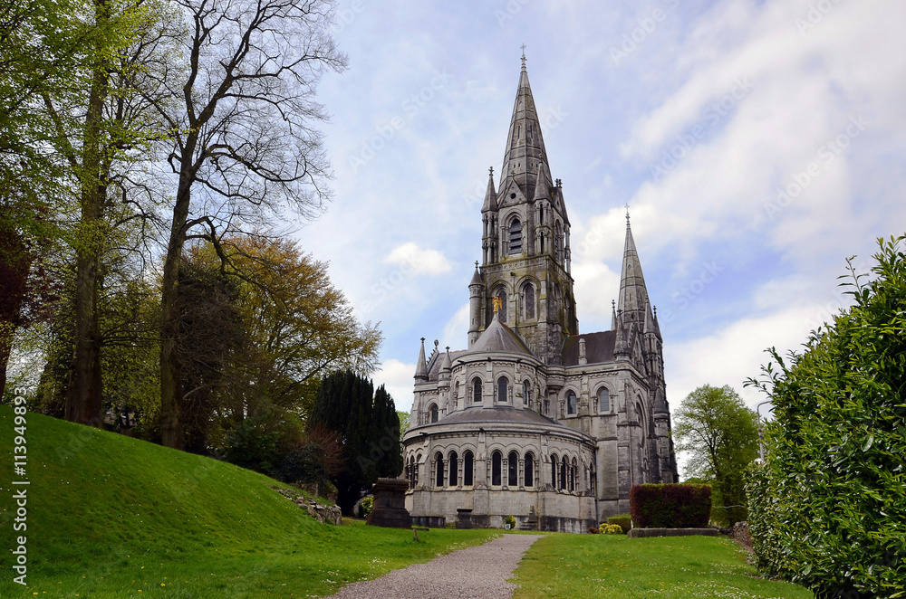 giant cathedral in the Cork city in Ireland