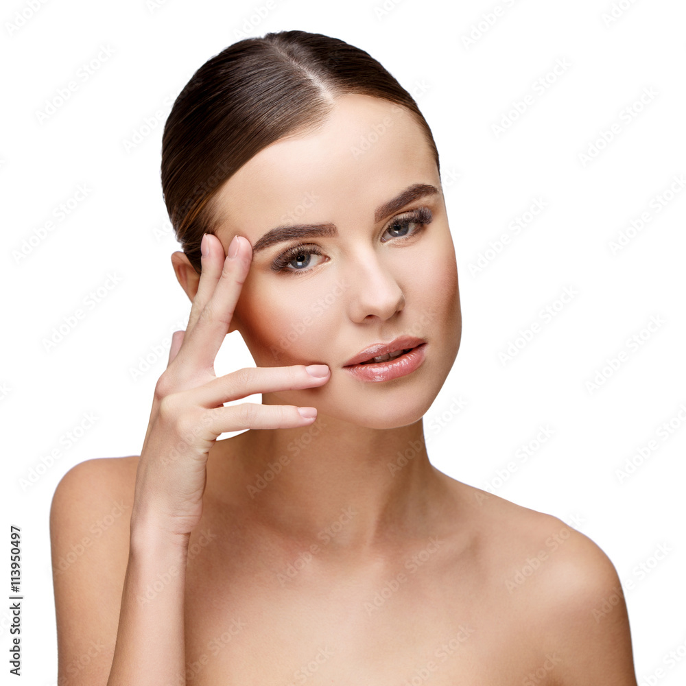 Beautiful Young Woman with Clean Fresh Skin Beautiful Young Woman with Clean Fresh Skin