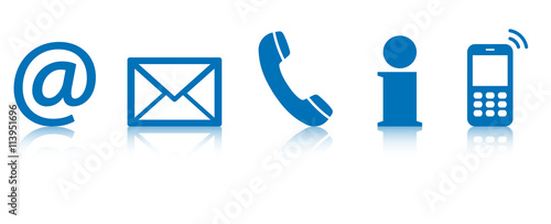 contact us icon set