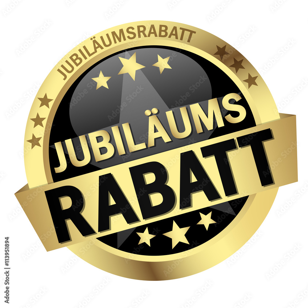 Button - Jubiläumsrabatt Button - Jubiläumsrabatt