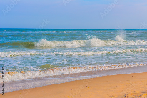 summer sea waves