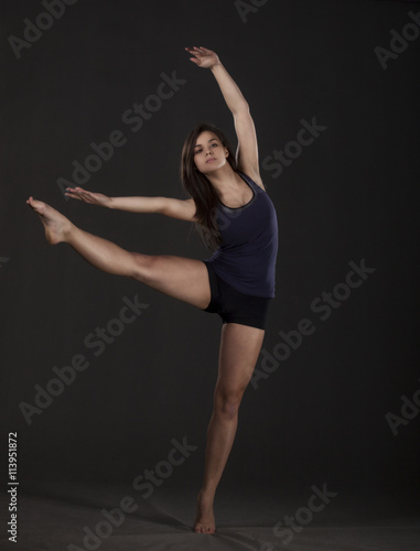 Wallpaper Mural Young beautiful dancer Torontodigital.ca