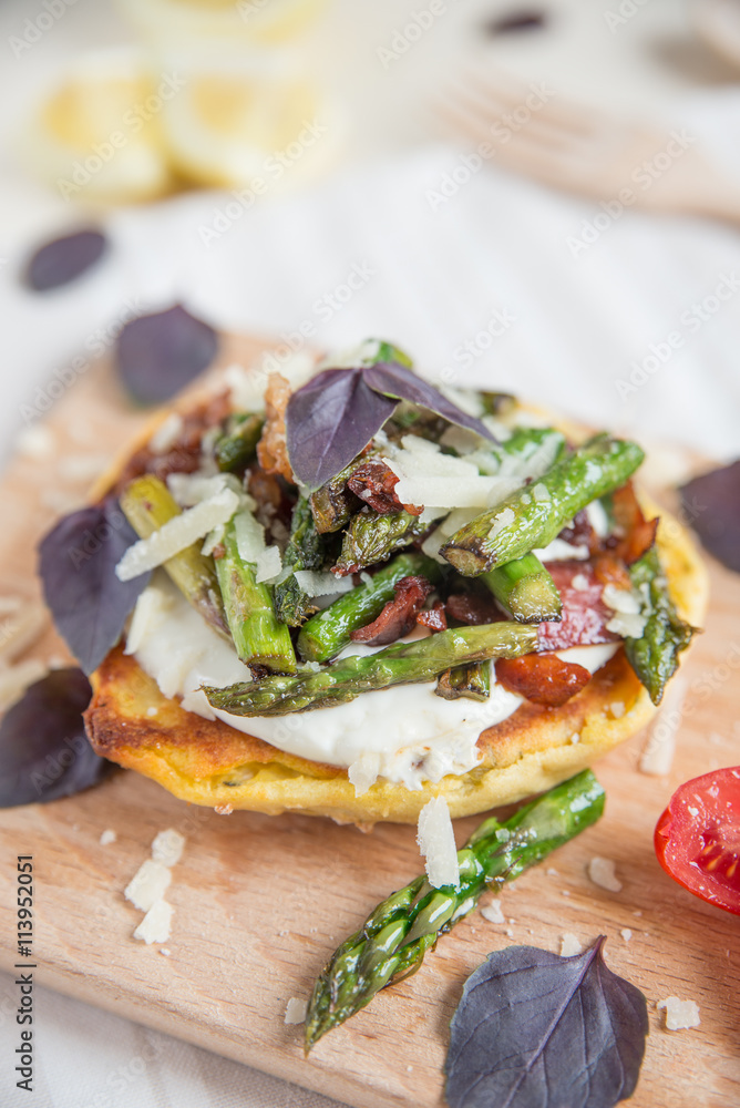 Spargel Burger Spargel Burger