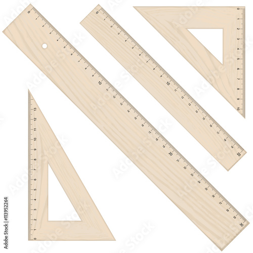 rulers and triangular
