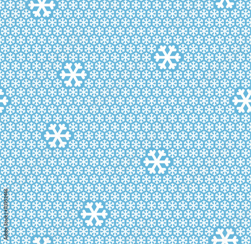 seamless snow flakes background