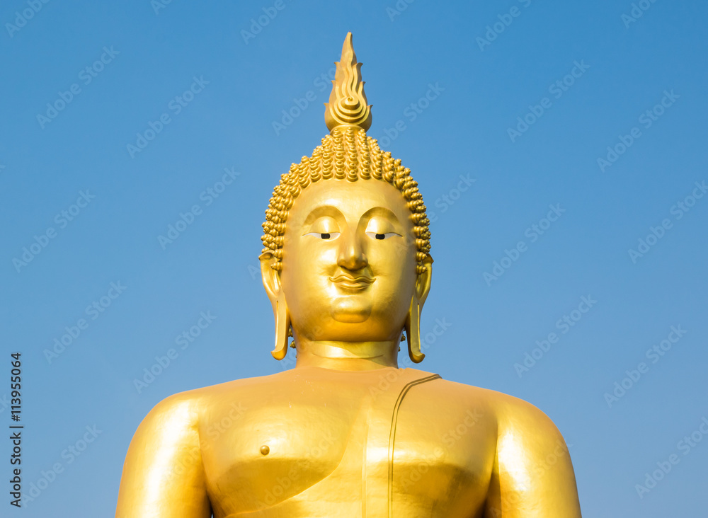 big golden buddha