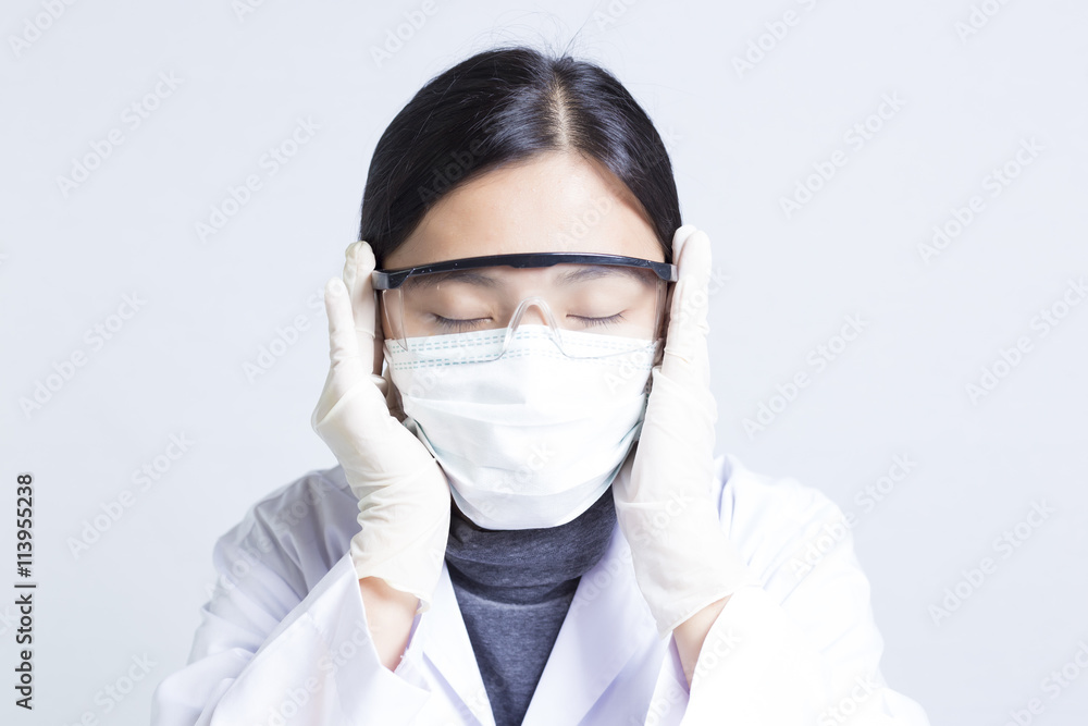 The Emotional of Woman Sciencetist: Relax Time The Emotional of Woman Sciencetist: Relax Time