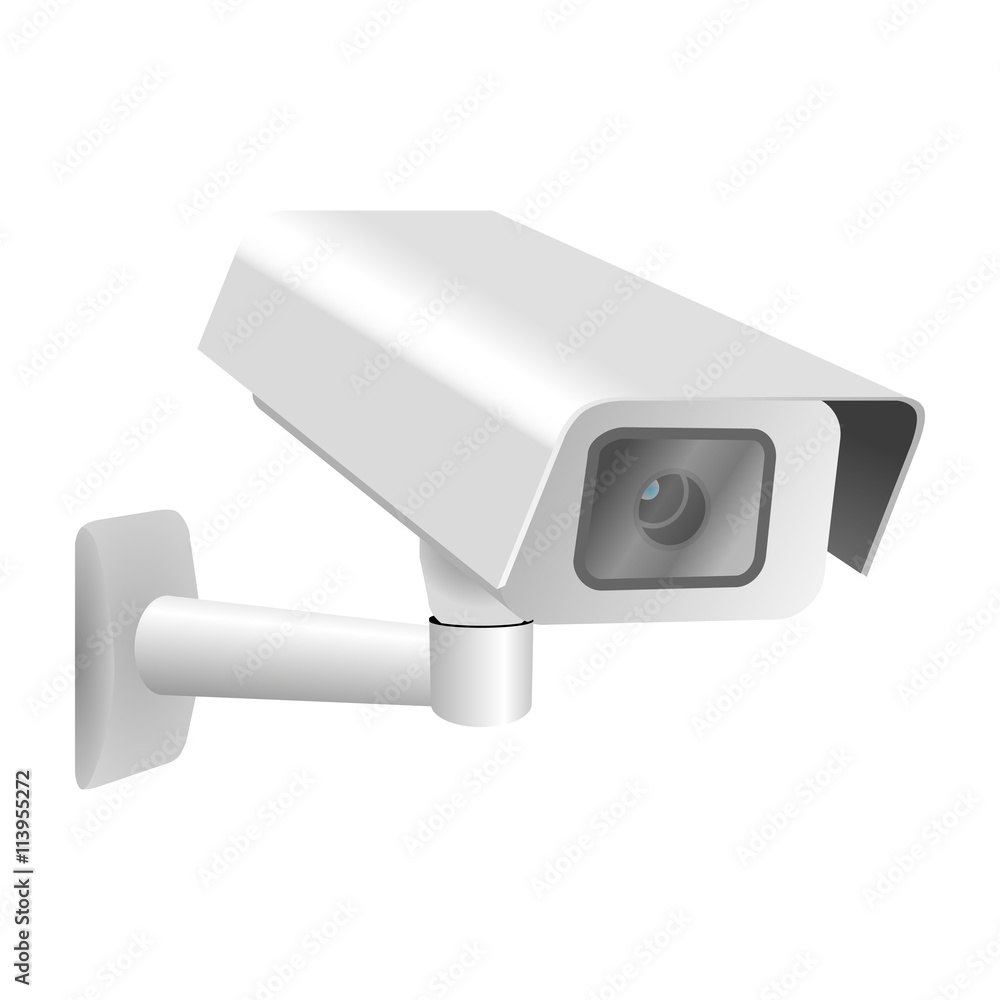 CCTV camera illustration CCTV camera illustration