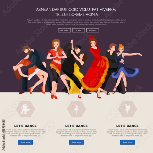 Dancing People, Dancer Bachata, Hiphop, Salsa, Indian, Ballet, Strip, Rock and Roll, Break, Flamenco, Tango, Contemporary, Belly Dance Pictogram Icon. Dancing style of design concept set