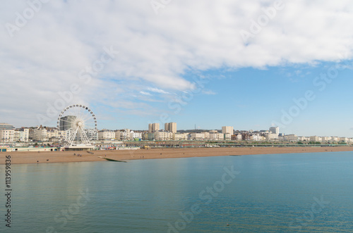 Brighton seen from the pier