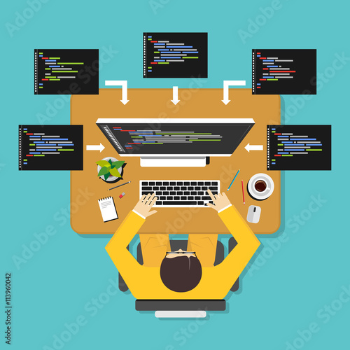 Programming illustration.
