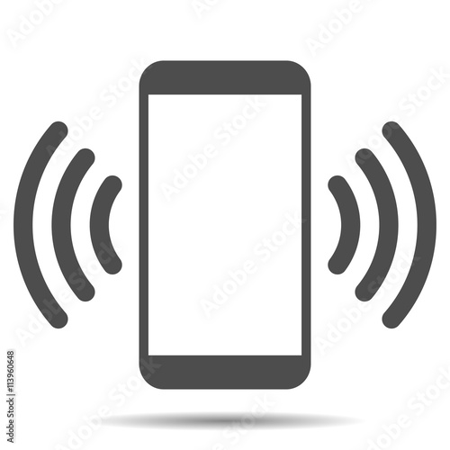Mobile phone. Mobile connection flat