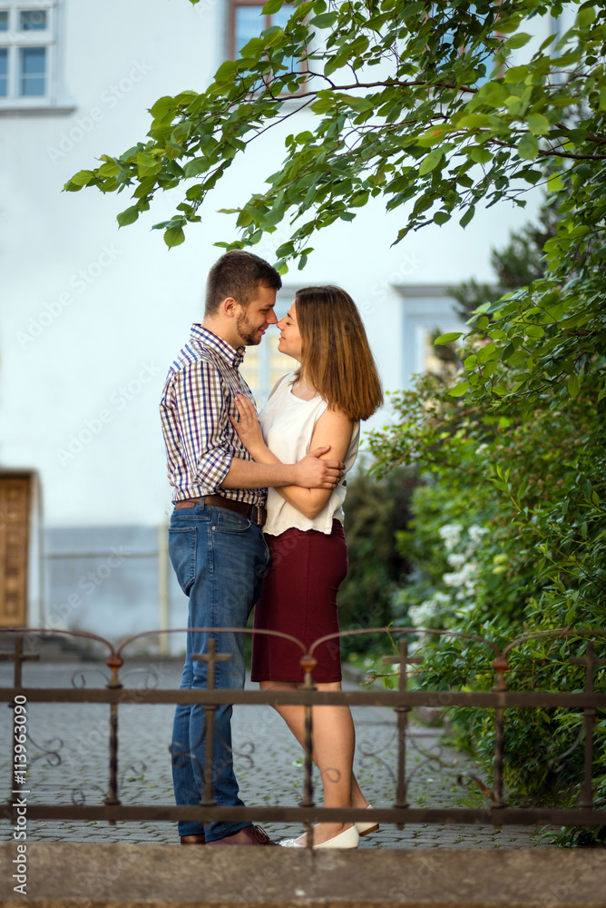 Fototapeta premium Beautiful couple in love