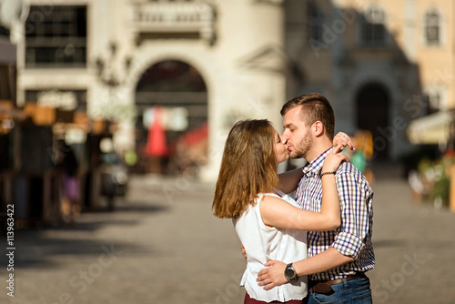 couple on a sunny day