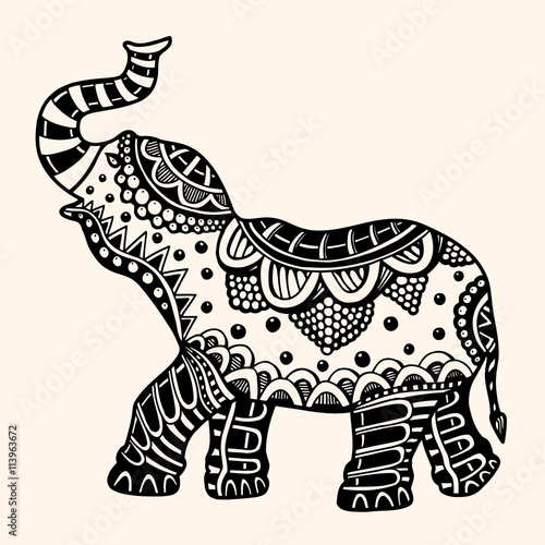 decorated Indian Elephant