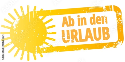 Ab in den Urlaub