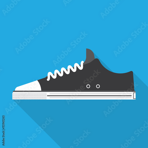 style sport sneakers shoe