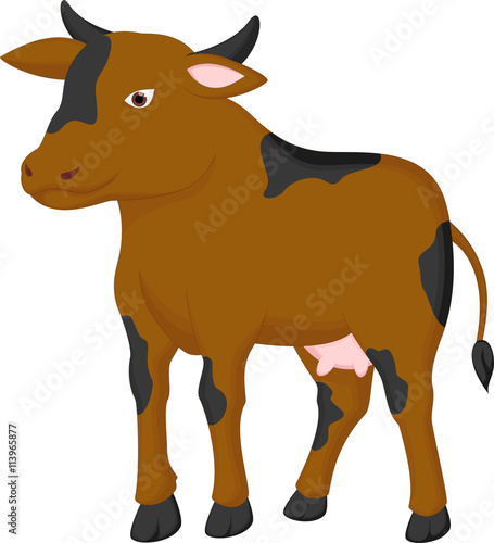 cow cartoon for you design