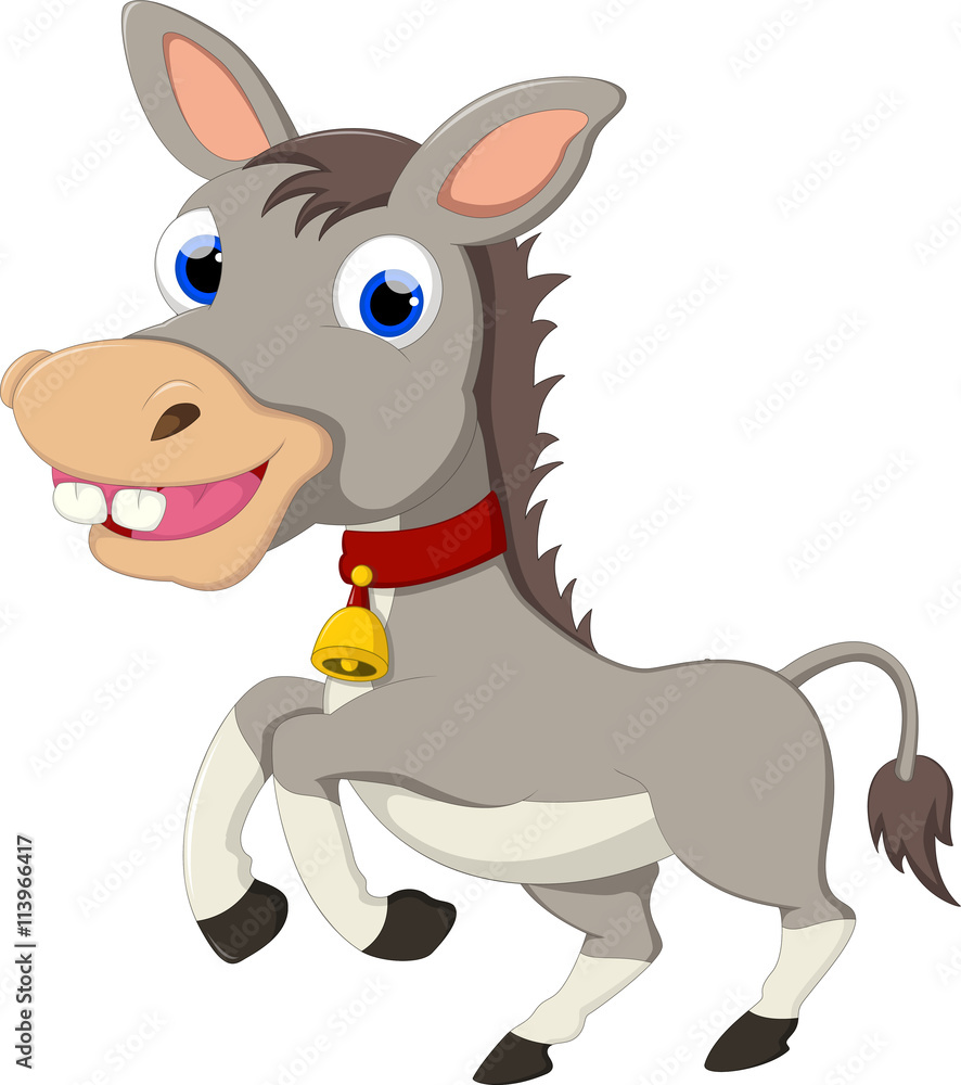 cute donkey cartoon for you design cute donkey cartoon for you design