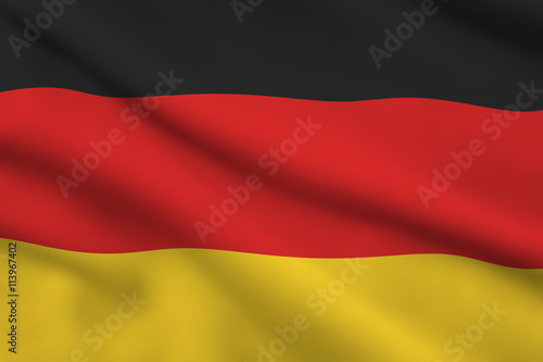German Waving Flag