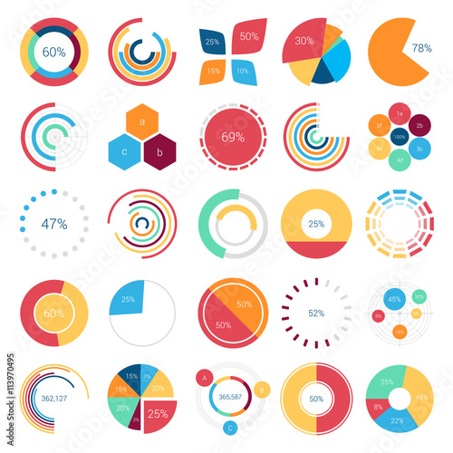Infographics collection of design elements